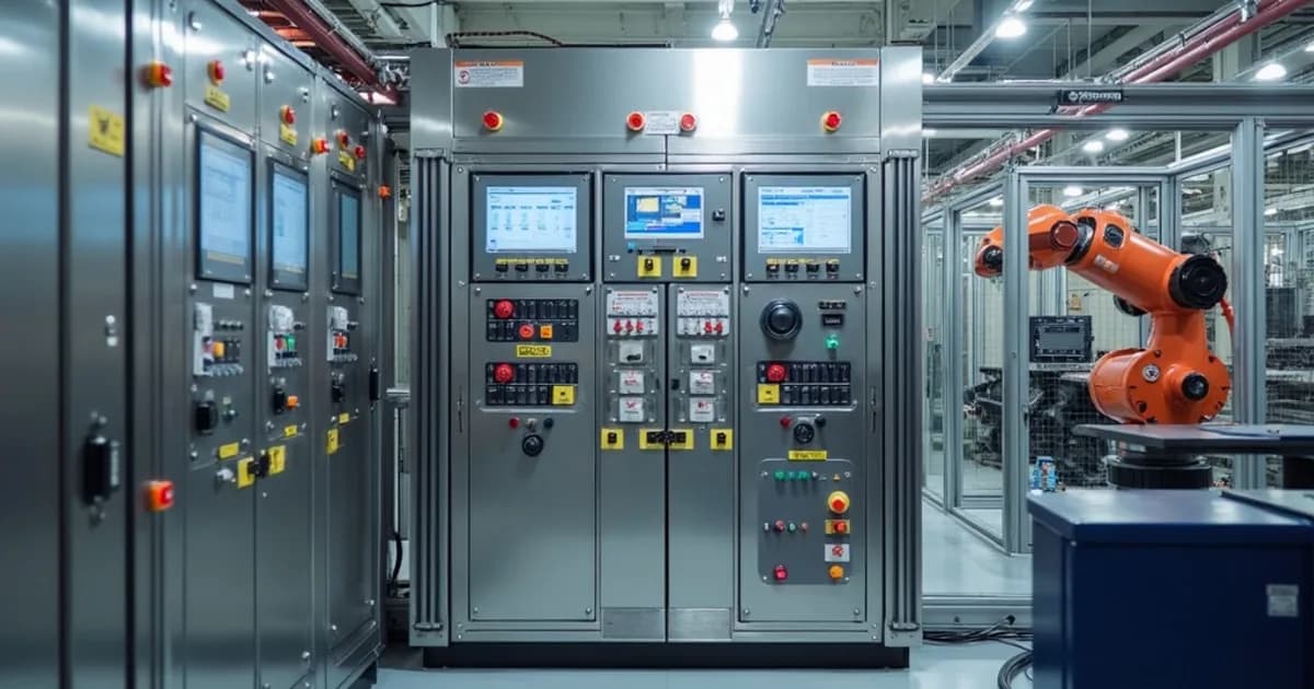 Industrial control panel installation for Schneider Electric Altivar VFD Integration in Automotive Assembly Lines